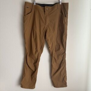 Kuhl Teak Pants Mens 40x30 Tan Renegade Rock Technical Adventure